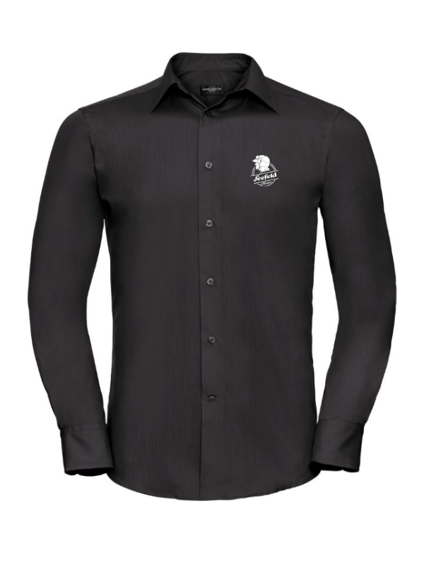 Men´s L/S Poly-Cotton Easy Care Tailored Poplin Shirt